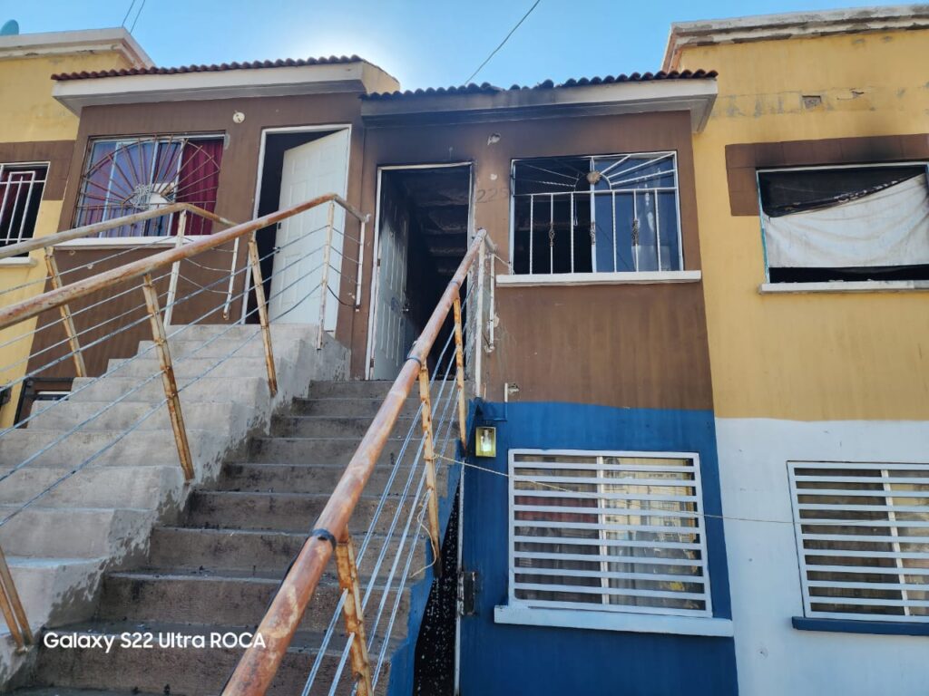 Incendio casa