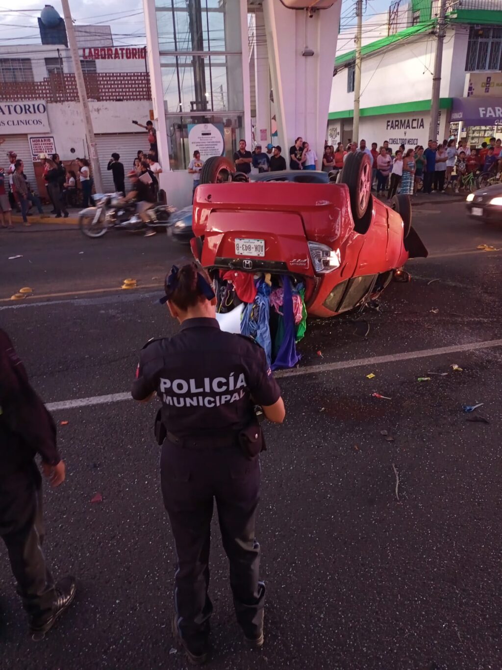 Volcadura Col. México