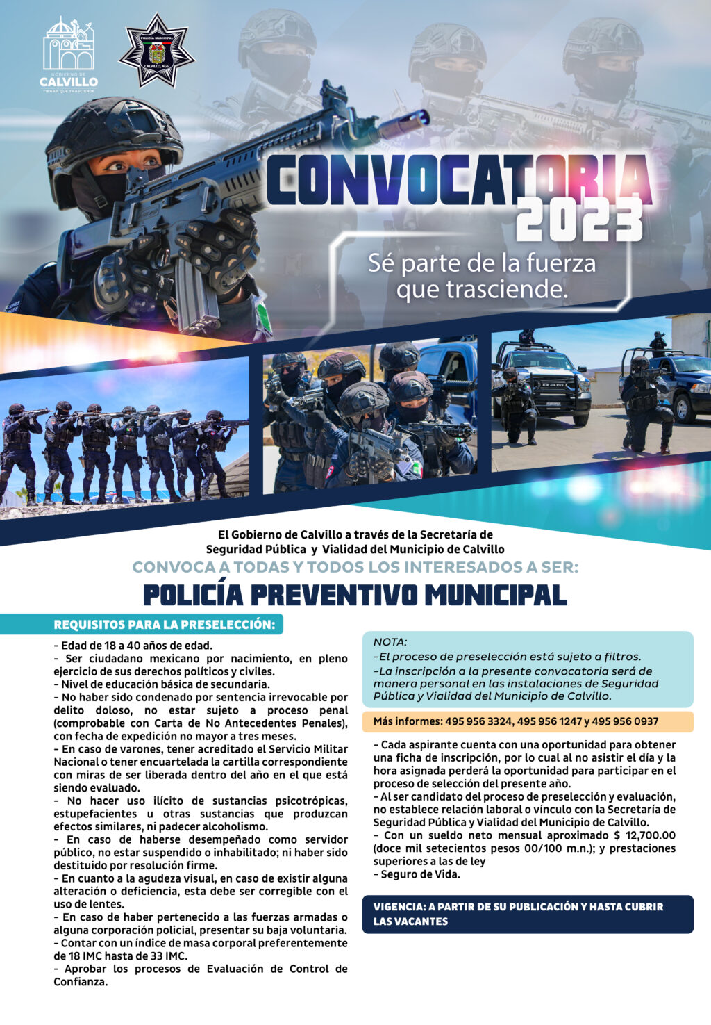 convocatoria seguridad publica 2
