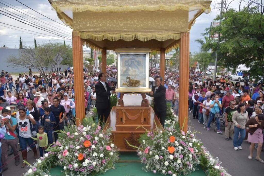 LLEGADA VIRGEN DE SN JUAN A JM