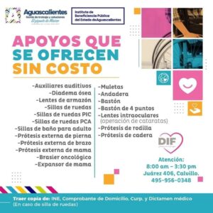 SEVICIOS SIN COSTO CALVILLO