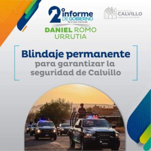 BLINDAJE CALVILLO, DOS AÑOS