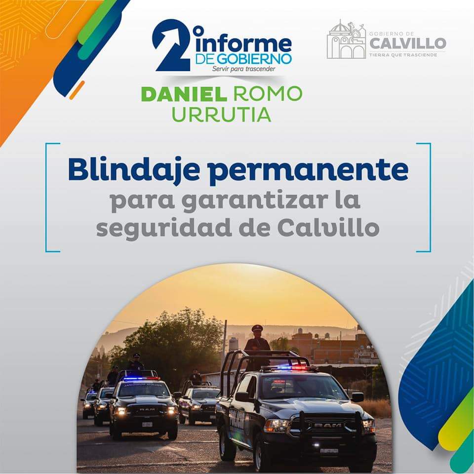 BLINDAJE CALVILLO, DOS AÑOS