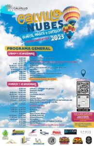 CARTEL CALVILLO EN LAS NUBES