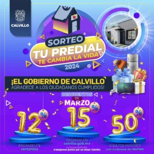 Aprovecha los descuentos del mes de marzo en calvillo