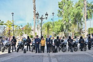 ENTREGAN EQUIPO A POLICÍAS DE JESÚS MARÍA