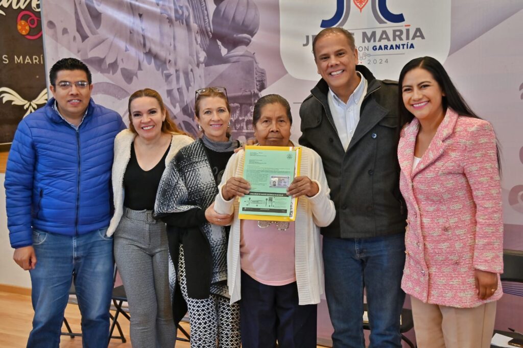 ENTREGAN NUEVAS VISAS EN JESÚS MARÍA