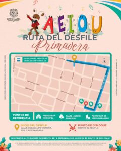 HABRÁ CIERRES VIALES POR DESFILE DE PRIMAVERA