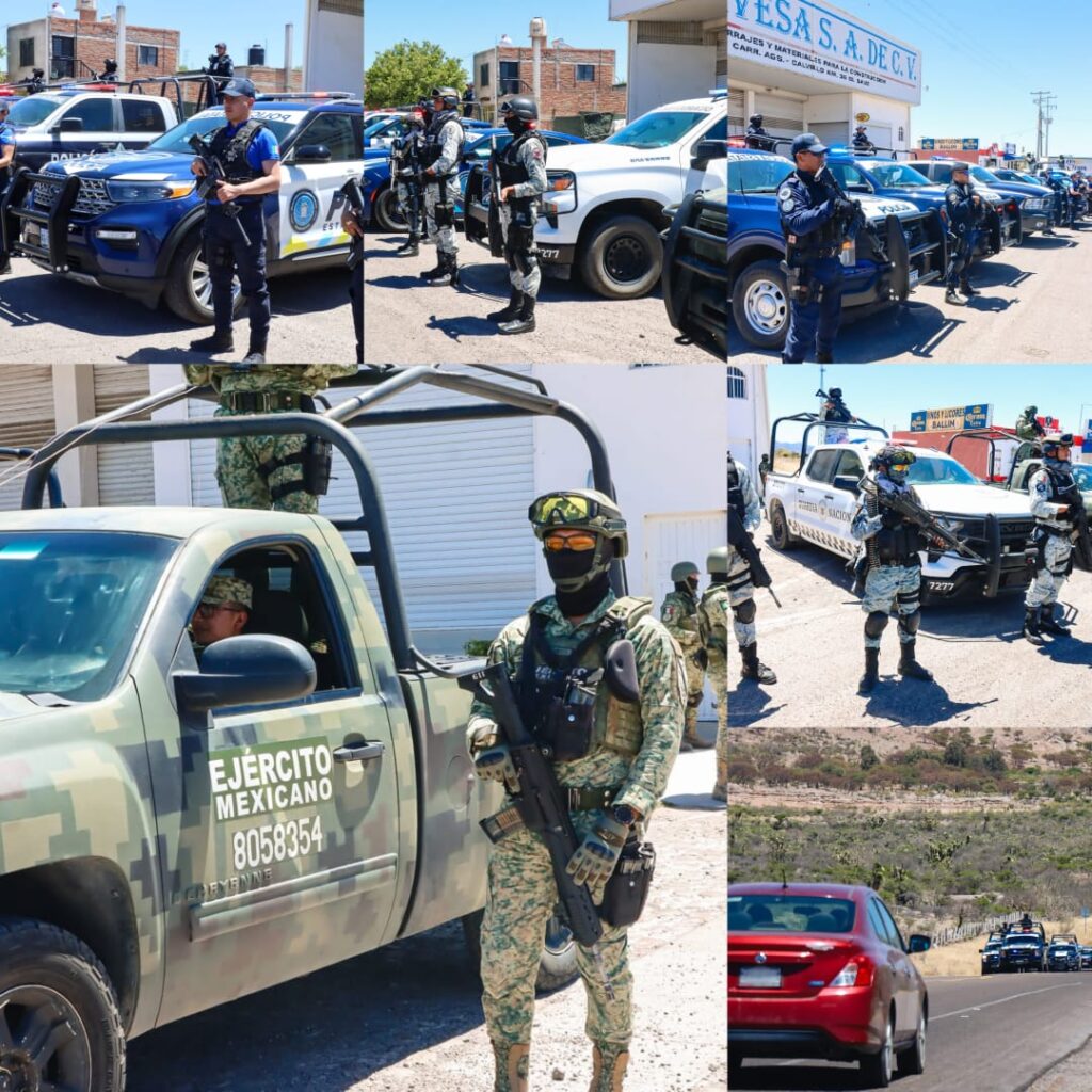 Operativo semana santa calvillo 2024 seguridad