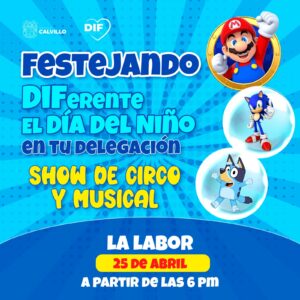 Este 25 de abril te esperamos en La Labor, Calvillo