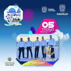 Grupo Líder fiestas de mayo calvilo