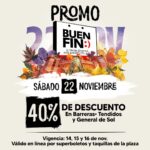 “LA MONUMENTAL PLAZA DE TOROS LANZA DESCUENTOS DEL 40% POR BUEN FIN PARA LA TEMPORADA DE OTOÑO”