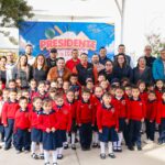 “PRESIDENTE EN TU ESCUELA LLEGA AL JARDÍN DE NIÑOS ANTONIETA SERRANO FALCÓN DE LA GARZA”