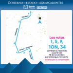 “AJUSTAN RUTAS DE URBANOS POR INSTALACIÓN DEL TIANGUIS NAVIDEÑO EN LA ZONA CENTRO”