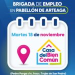 “PABELLÓN DE ARTEAGA RECIBE ESTE MARTES LA BRIGADA DE EMPLEO CON OPORTUNIDADES PARA TODAS Y TODOS”