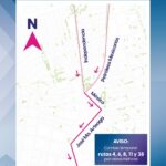 “MODIFICAN TEMPORALMENTE RUTAS URBANAS POR OBRAS HÍDRICAS EN ZONA CENTRO”