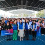 “TERE JIMÉNEZ TRANSFORMA VIDAS EN PABELLÓN DE ARTEAGA CON ENTREGA DE APOYOS PARA MEJORAR VIVIENDAS”