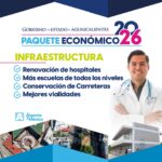 “PAQUETE ECONÓMICO 2026: INFRAESTRUCTURA PARA EL DESARROLLO Y EL BIENESTAR DE AGUASCALIENTES”