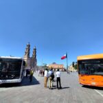 “LISTOS LOS CAMIONES ORUGA PARA REVOLUCIONAR EL TRANSPORTE PÚBLICO EN AGUASCALIENTES”