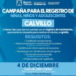 “LANZAN CAMPAÑA GRATUITA PARA REGISTRAR A NIÑAS, NIÑOS Y ADOLESCENTES EN CALVILLO”