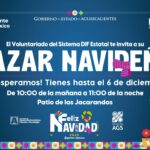 “BAZAR NAVIDEÑO DEL DIF ESTATAL: REGALOS HIDROCÁLIDOS QUE DAN LUZ A ESTA TEMPORADA”
