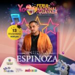 “ESPINOZA PAZ LLEVARÁ SU VOZ Y SENTIMIENTO AL TEATRO DEL PUEBLO DE LA FERIA NACIONAL DE LA GUAYABA 2025”