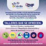 “A PARTIR DE ENERO, DIF CALVILLO IMPULSA TALENTO, OFICIOS Y DESARROLLO COMUNITARIO CON NUEVOS TALLERES 2026”