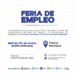 “AGUASCALIENTES ARRANCA 2026 CON MÁS DE MIL VACANTES EN LA PRIMERA FERIA MUNICIPAL DEL EMPLEO”