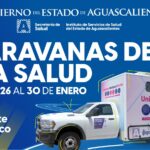 “CARAVANAS DE LA SALUD RECORRERÁN AGUASCALIENTES CON ATENCIÓN MÉDICA GRATUITA DEL 26 AL 30 DE ENERO”