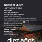 “MUSEO ESPACIO CELEBRA DIEZ AÑOS DE VIDA CON NOCHE DE MUSEO, ARTE Y EXPERIENCIAS EN VIVO”