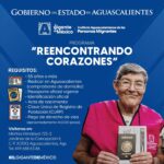 “AMPLÍAN EL PROGRAMA ‘REENCONTRANDO CORAZONES’ PARA QUE MÁS FAMILIAS DE AGUASCALIENTES VUELVAN A ABRAZARSE”