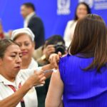 “TERE JIMÉNEZ PONE EN MARCHA CAMPAÑA MASIVA CONTRA EL SARAMPIÓN CON LA APLICACIÓN DE 252 MIL DOSIS EN OCHO SEMANAS”