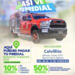 “LEO MONTAÑÉZ Y MUNICIPIO DE AGUASCALIENTES ACERCAN EL PAGO DEL PREDIAL A COMUNIDADES RURALES CON MÓDULOS TEMPORALES EN CALVILLITO”