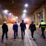 “REFUERZA LEO MONTAÑEZ LA SEGURIDAD VIAL CON REHABILITACIÓN DE PINTURA EN LÓPEZ MATEOS Y AVENIDA AGUASCALIENTES”