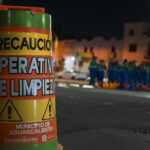 “OPERATIVO NOCTURNO DE LIMPIEZA EN PASO A DESNIVEL DE ALAMEDA BUSCA MEJORAR SEGURIDAD Y ORDEN URBANO EN AGUASCALIENTES”