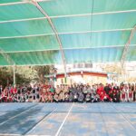 “ESTUDIANTES DEMUESTRAN DISCIPLINA Y ORGULLO PATRIO EN MUESTRA DE ESCOLTAS EN CALVILLO”