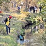“MEGALIMPIEZA GIGANTE LOGRA RETIRAR MÁS DE 700 TONELADAS DE BASURA DEL RÍO SAN PEDRO Y AVANZA EN SU RESCATE AMBIENTAL EN AGUASCALIENTES”