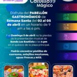 “CALVILLO SE LLENA DE SABOR Y TRADICIÓN CON SU PABELLÓN GASTRONÓMICO DE SEMANA SANTA”