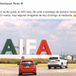 “COMO NIÑOS DE PREESCOLAR PUBLICAN EN LA CUENTA DE LA PRESIDENTA SOBRE AFLUENCIA EN EL AIFA Y ESTO GENERA REACCIÓN ENTRE INTERNAUTAS»