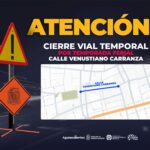 “CIERRAN VENUSTIANO CARRANZA POR MONTAJE DEL CORREDOR CULTURAL DE LA FNSM 2026”