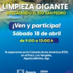 “CONVOCAN A JORNADA MASIVA PARA LIMPIAR EL RÍO SAN PEDRO EN AGUASCALIENTES ESTE 18 DE ABRIL”