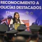 “TERE JIMÉNEZ DESTACA PAZ Y LIBERTAD EN AGUASCALIENTES Y RECONOCE A POLICÍAS CON INCENTIVOS ECONÓMICOS”