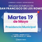 “LLEGARÁ BRIGADA DE EMPLEO A SAN FRANCISCO DE LOS ROMO CON VACANTES PARA LA POBLACIÓN”