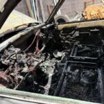 “FUERTE INCENDIO CONSUME VEHÍCULO Y ALCANZA OTRAS UNIDADES EN COVALTO NORTE”