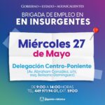 “BRIGADA DE EMPLEO LLEGA A INSURGENTES CON NUEVAS VACANTES Y OPORTUNIDADES LABORALES”