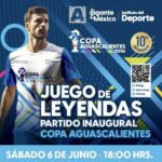 “LEYENDAS DEL FUTBOL MEXICANO PROTAGONIZARÁN EL ARRANQUE DE LA COPA AGUASCALIENTES 2026”