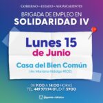 “LLEVARÁN OPORTUNIDADES LABORALES A SOLIDARIDAD IV CON NUEVA BRIGADA DE EMPLEO”