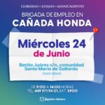 «CAÑADA HONDA RECIBIRÁ BRIGADA DE EMPLEO CON VACANTES PARA HABITANTES DE LA ZONA RURAL»