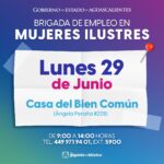 «BRIGADA DE EMPLEO LLEGARÁ ESTE LUNES A MUJERES ILUSTRES CON VACANTES PARA LA CIUDADANÍA»