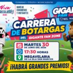 «INVITAN A PARTICIPAR EN LA CARRERA DE BOTARGAS DEL GIGANTE FAN ZONE EN LA ISLA SAN MARCOS»